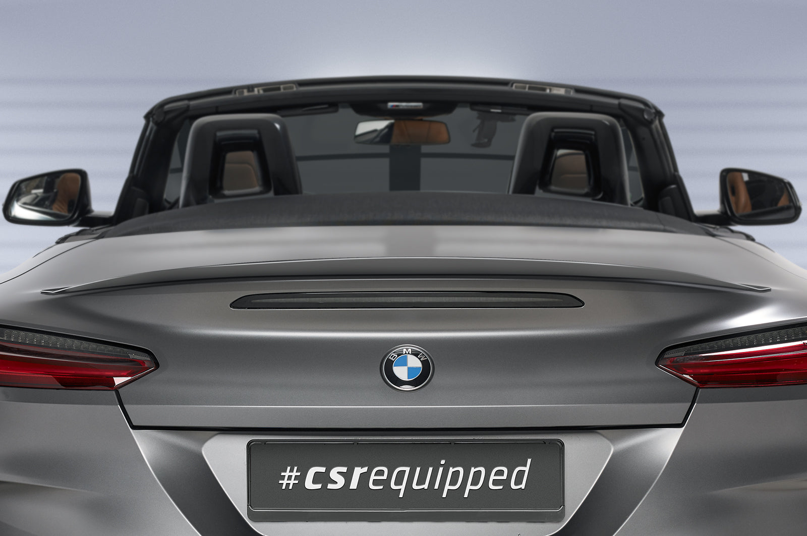 CSR Heckspoiler | Heckflügel mit ABE für BMW Z4 (G29) HF753-G Glossy schwarz Hochglanz (keine Lackierung erforderlich)