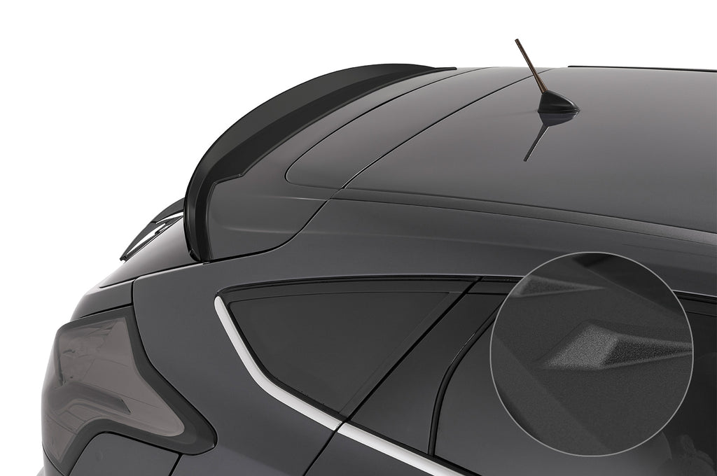 CSR Heckspoiler | Heckflügel mit ABE für Ford Focus MK3 HF754-S Strukturiert schwarz matt (keine Lackierung erforderlich)