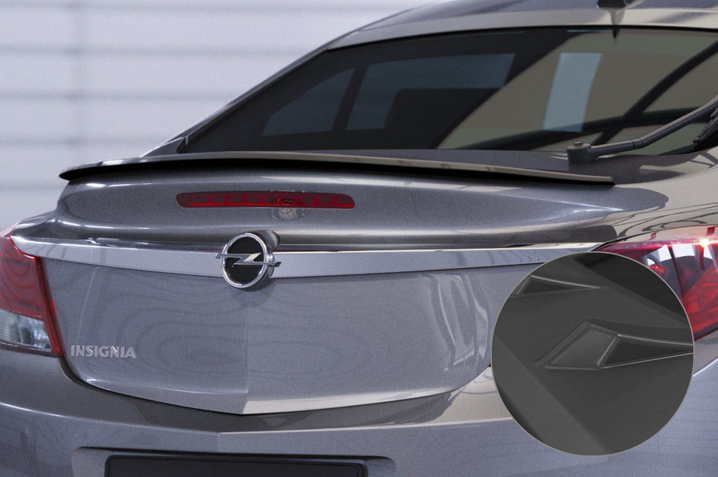 CSR Heckspoiler | Heckflügel mit ABE für Opel Insignia A 5-türer HF755-L Unlackiert roh (Lackierung erforderlich)