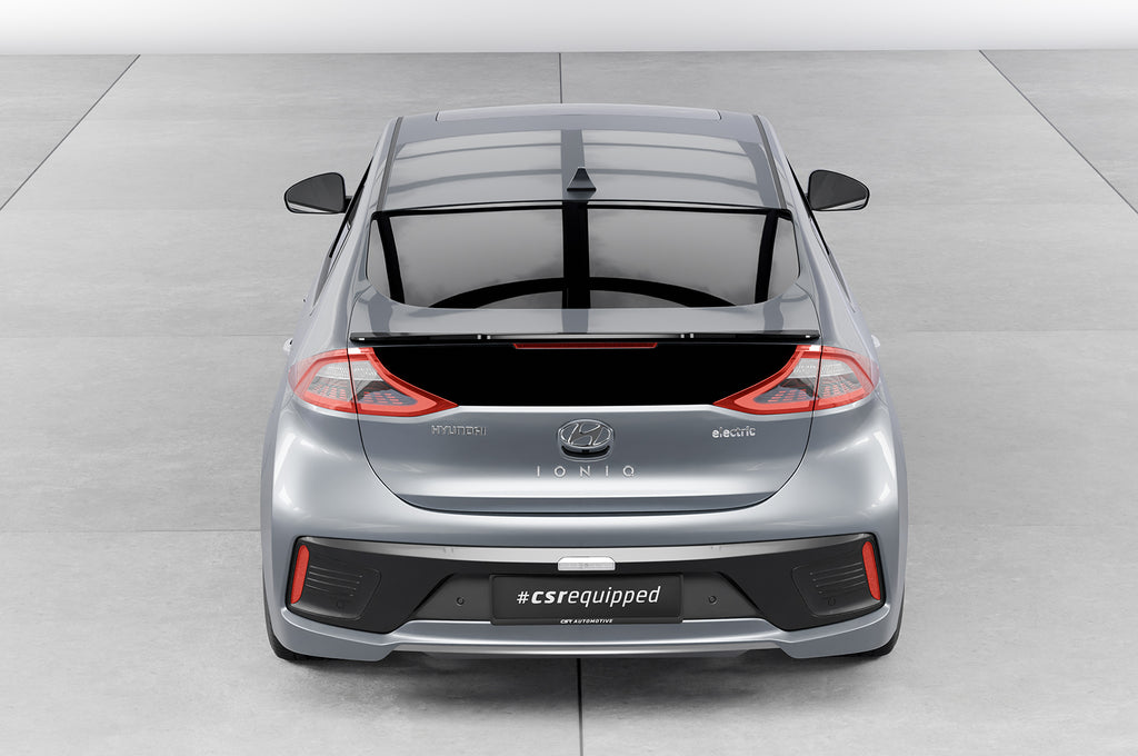 CSR Heckspoiler | Heckflügel mit ABE für Hyundai Ioniq HF756-L Unlackiert roh (Lackierung erforderlich)