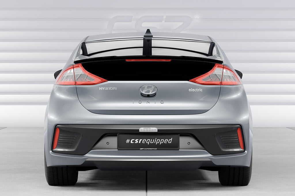 CSR Heckspoiler | Heckflügel mit ABE für Hyundai Ioniq HF756-C Carbon Look Hochglanz (keine Lackierung erforderlich)
