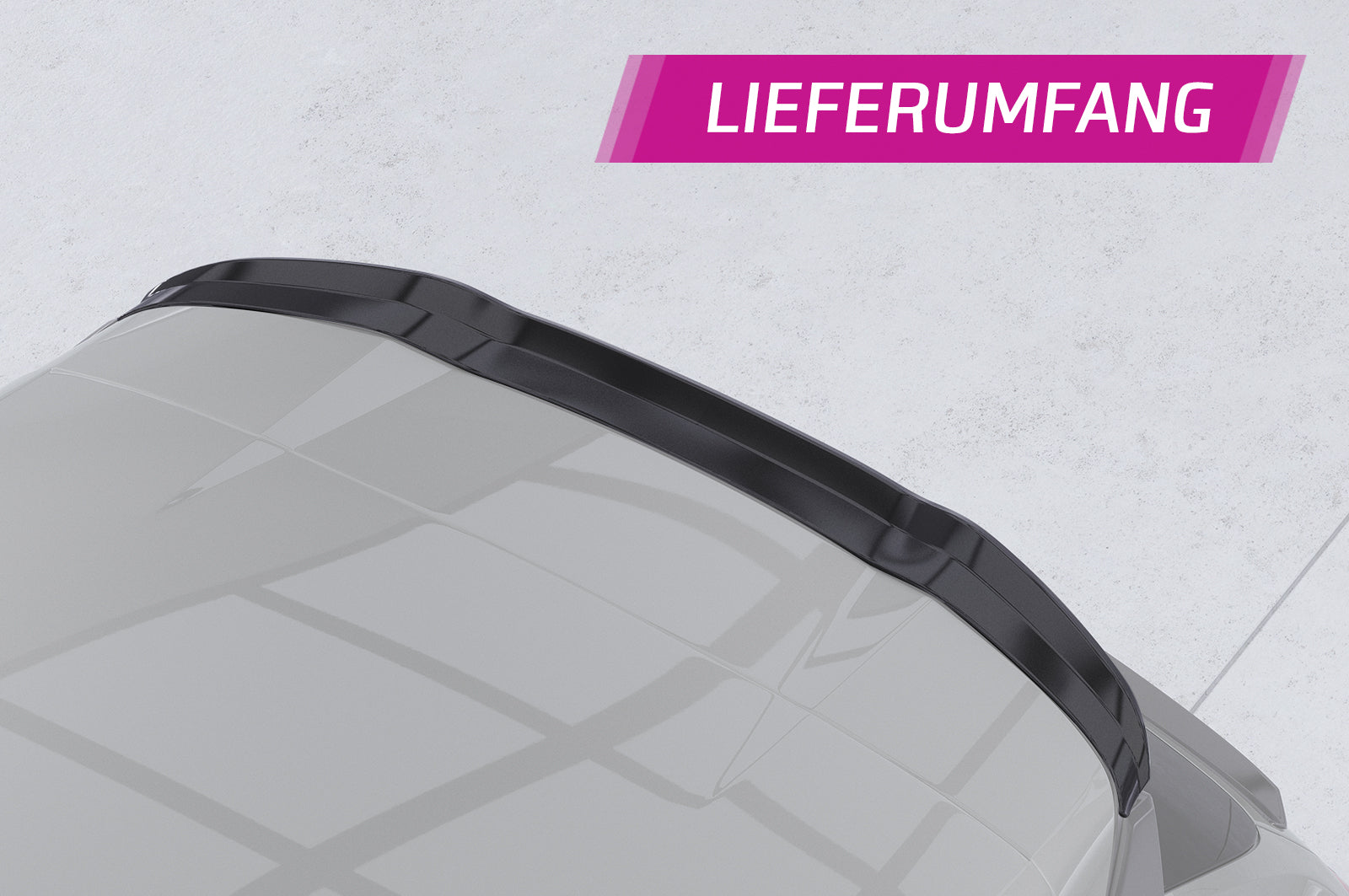 CSR Heckspoiler | Heckflügel mit ABE für Porsche Cayenne Typ 92A HF757