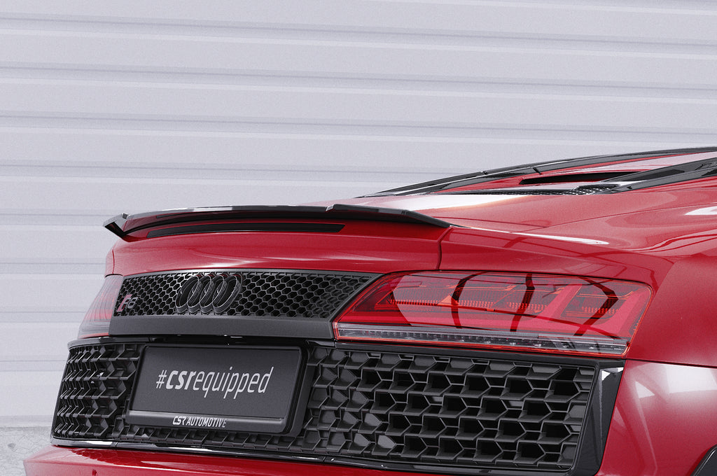 CSR Heckspoiler | Heckflügel mit ABE für Audi R8 (4S) Spyder HF760-S Strukturiert schwarz matt (keine Lackierung erforderlich)
