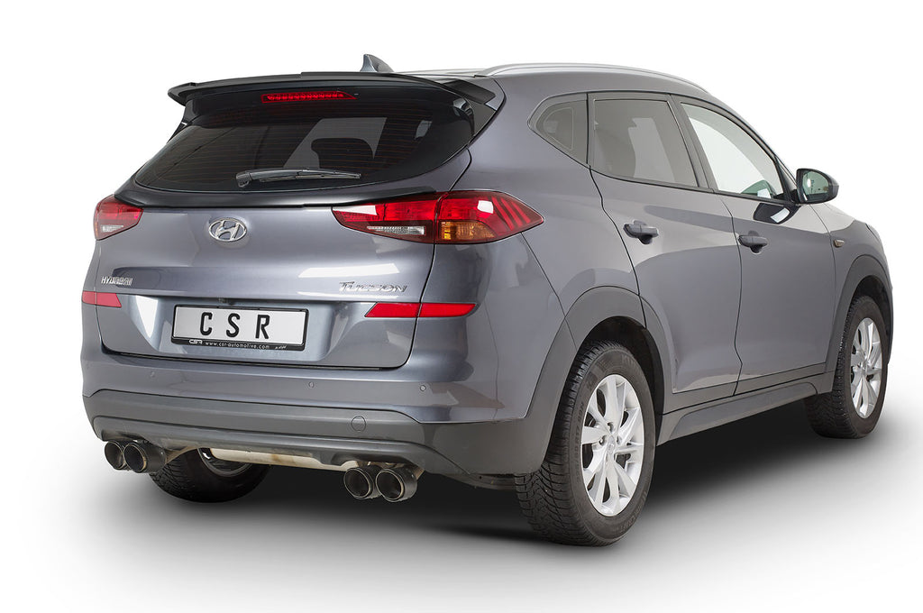 CSR Heckspoiler | Heckflügel mit ABE für Hyundai Tucson (TL) HF762-S Strukturiert schwarz matt (keine Lackierung erforderlich)