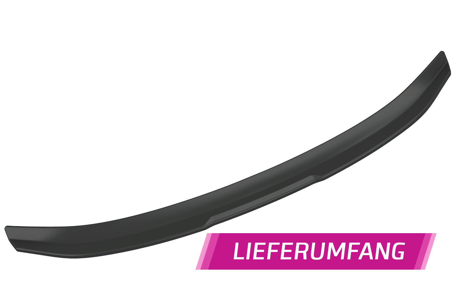CSR Heckspoiler | Heckflügel mit ABE für Aston Martin Vantage V8 / V12 HF764-G Glossy schwarz Hochglanz (keine Lackierung erforderlich)