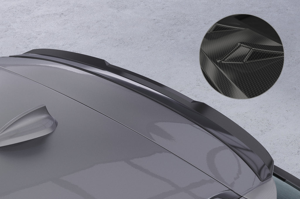 CSR Heckspoiler | Heckflügel mit ABE für BMW 3er G21 HF765-C Carbon Look Hochglanz (keine Lackierung erforderlich)