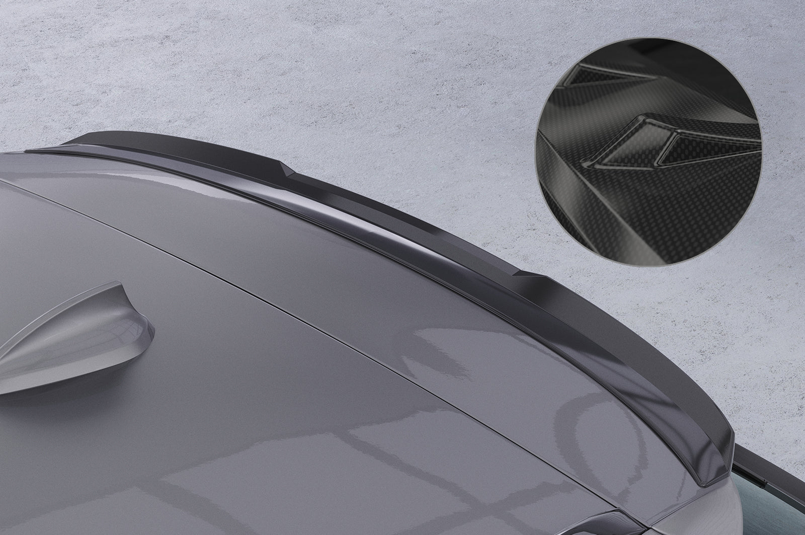CSR Heckspoiler | Heckflügel mit ABE für BMW 3er G21 HF765-C Carbon Look Hochglanz (keine Lackierung erforderlich)