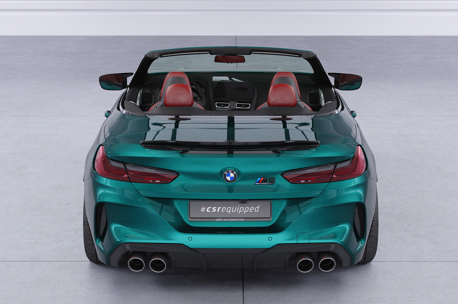 CSR Heckspoiler | Heckflügel mit ABE für BMW 8er / M8 G14 / F91 Cabrio HF767-S