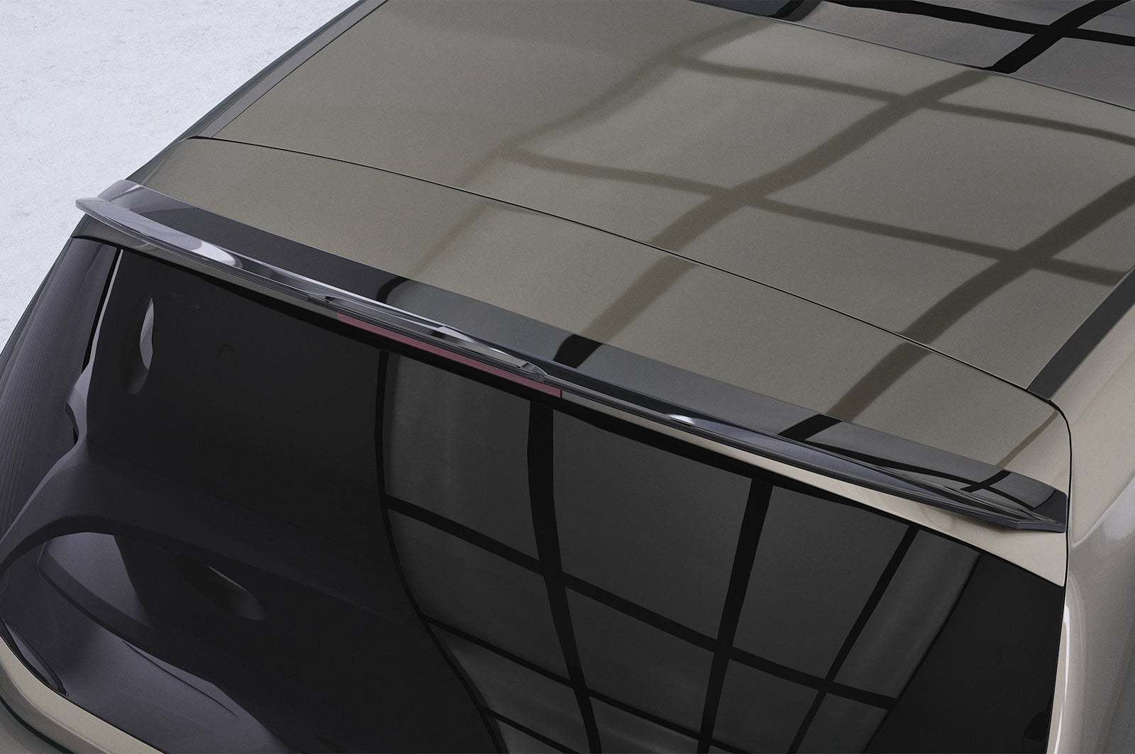 CSR Heckspoiler | Heckflügel mit ABE für Ford S-Max 1. Gen HF769-L Unlackiert roh (Lackierung erforderlich)