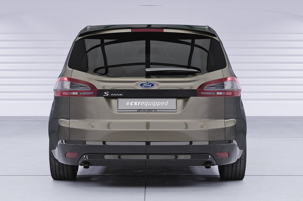 CSR Heckspoiler | Heckflügel mit ABE für Ford S-Max 1. Gen HF769-L Unlackiert roh (Lackierung erforderlich)