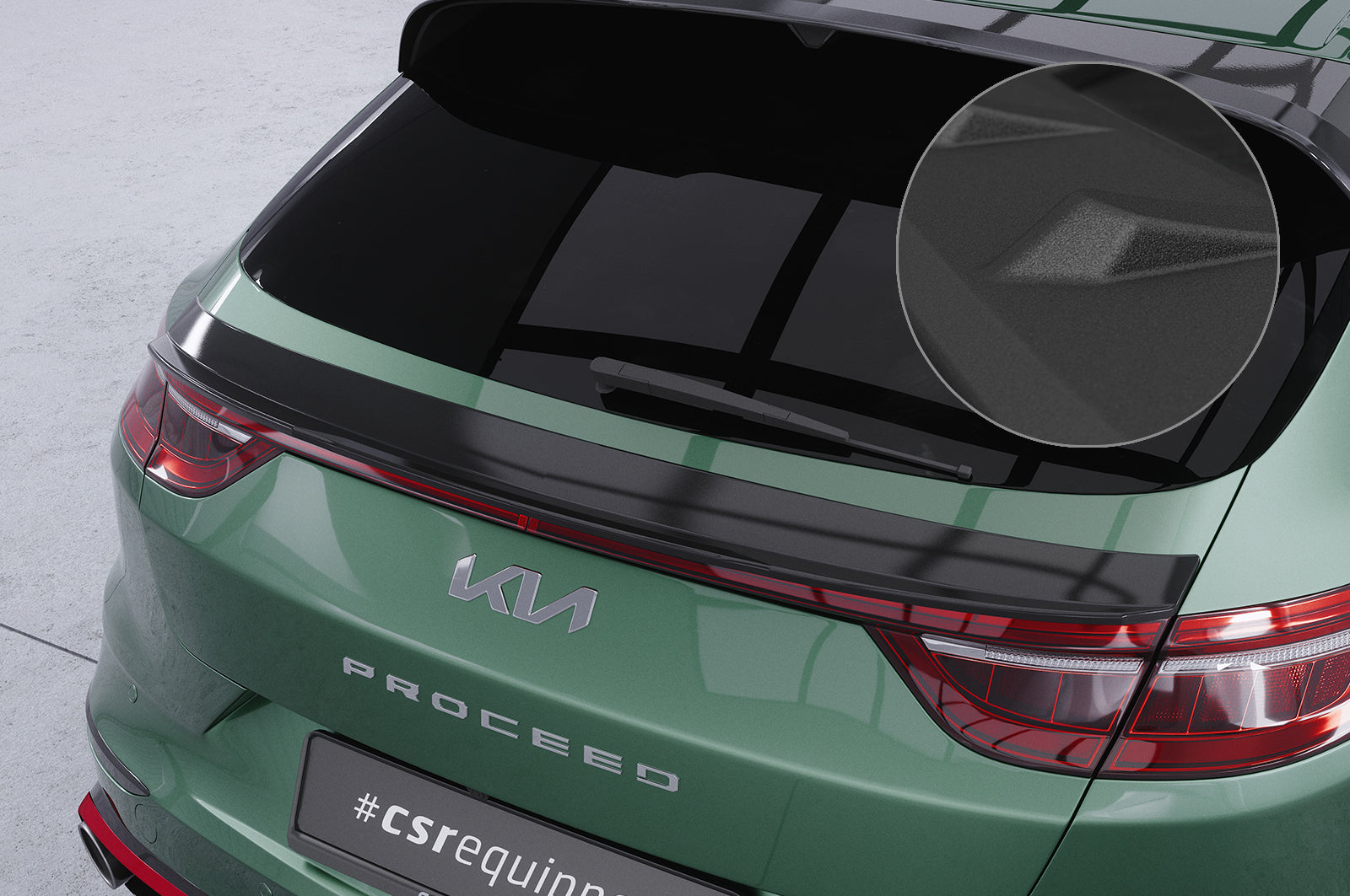 CSR Heckspoiler | Heckflügel mit ABE für Kia Pro Ceed (CD) HF771