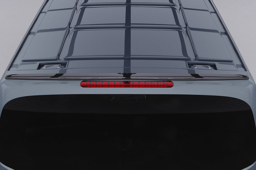 CSR Heckspoiler | Heckflügel mit ABE für Mercedes-Benz Vito 447 Tourer HF774-G Glossy schwarz Hochglanz (keine Lackierung erforderlich)