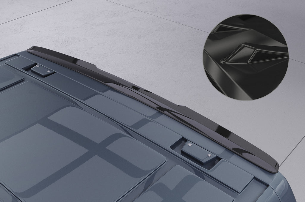 CSR Heckspoiler | Heckflügel mit ABE für Mercedes-Benz Vito 447 Tourer HF774-G Glossy schwarz Hochglanz (keine Lackierung erforderlich)