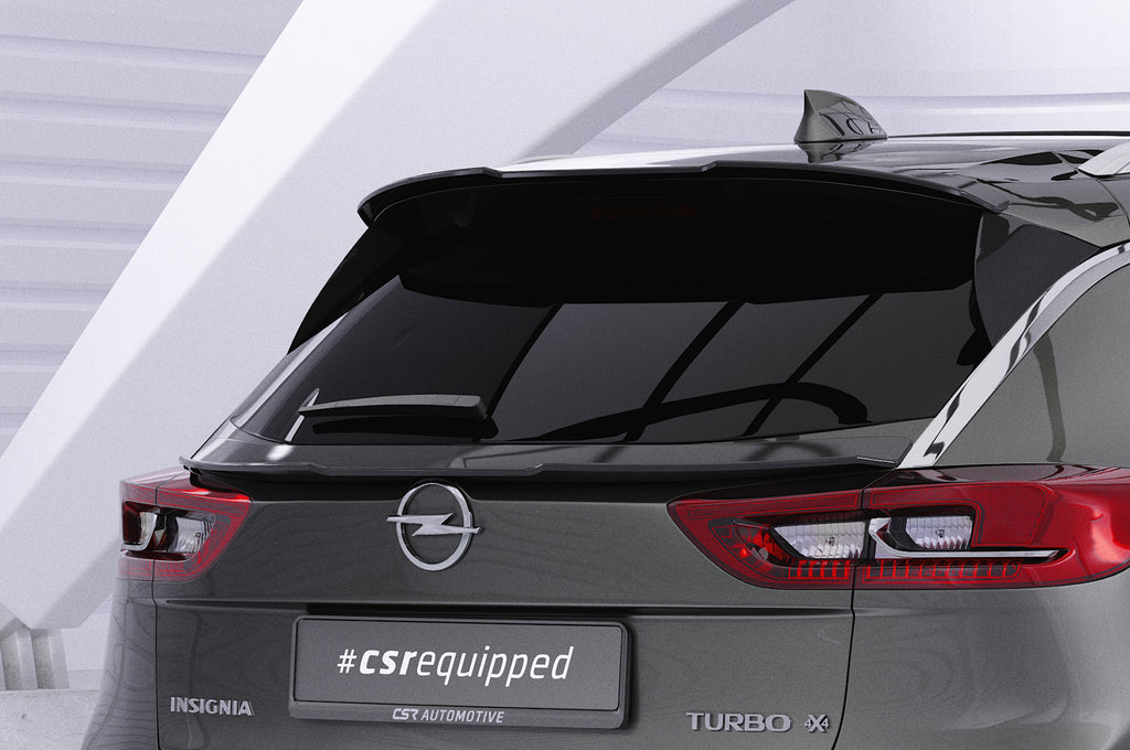 CSR Heckspoiler | Heckflügel mit ABE für Opel Insignia B Sports Tourer HF775-S Strukturiert schwarz matt (keine Lackierung erforderlich)