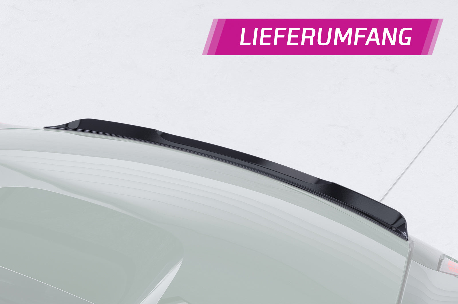 CSR Heckspoiler | Heckflügel mit ABE für Porsche Boxster 987 / Cayman 987 Facelift HF778-G Glossy schwarz Hochglanz (keine Lackierung erforderlich)