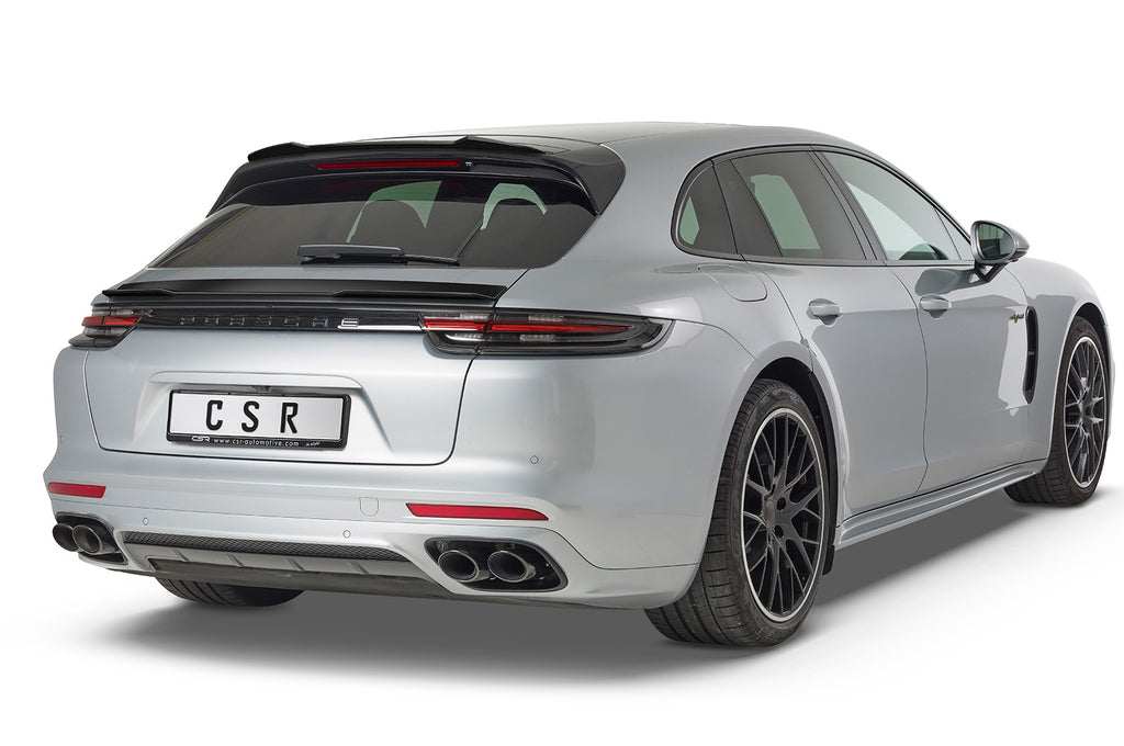 CSR Heckspoiler | Heckflügel mit ABE für Porsche Panamera 2 (Typ 971) Sport Turismo HF780-S Strukturiert schwarz matt (keine Lackierung erforderlich)
