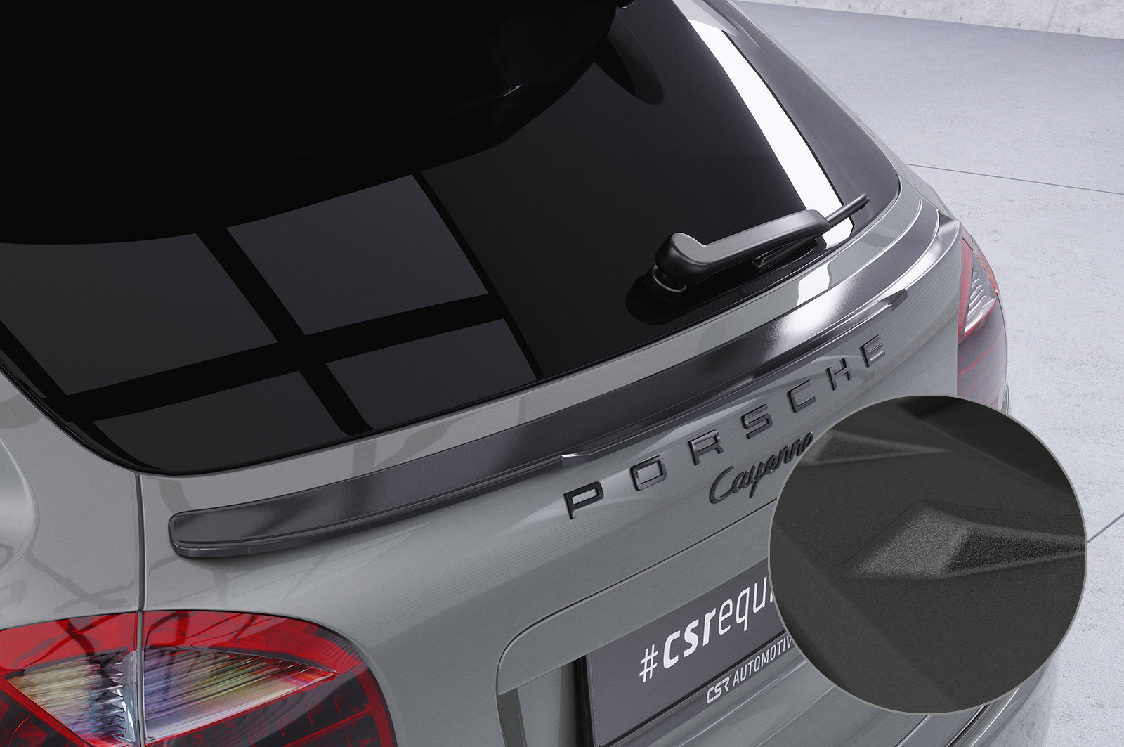 CSR Heckspoiler | Heckflügel mit ABE für Porsche Cayenne Typ 92A HF782
