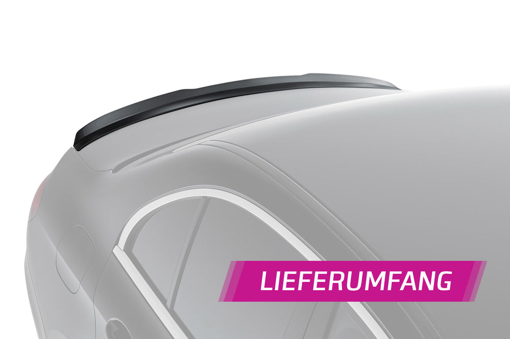CSR Heckspoiler | Heckflügel mit ABE für Mercedes-Benz E-Klasse W213 Limousine HF789-G Glossy schwarz Hochglanz (keine Lackierung erforderlich)