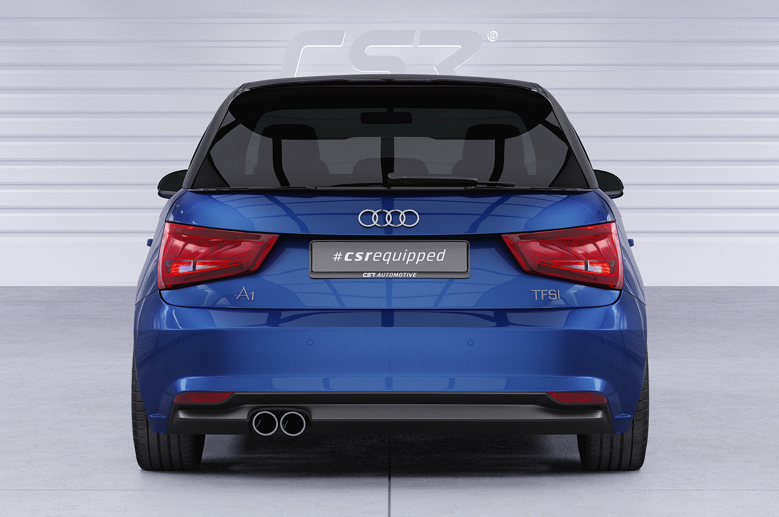 CSR Heckspoiler | Heckflügel mit ABE für Audi A1 8X Sportback HF790