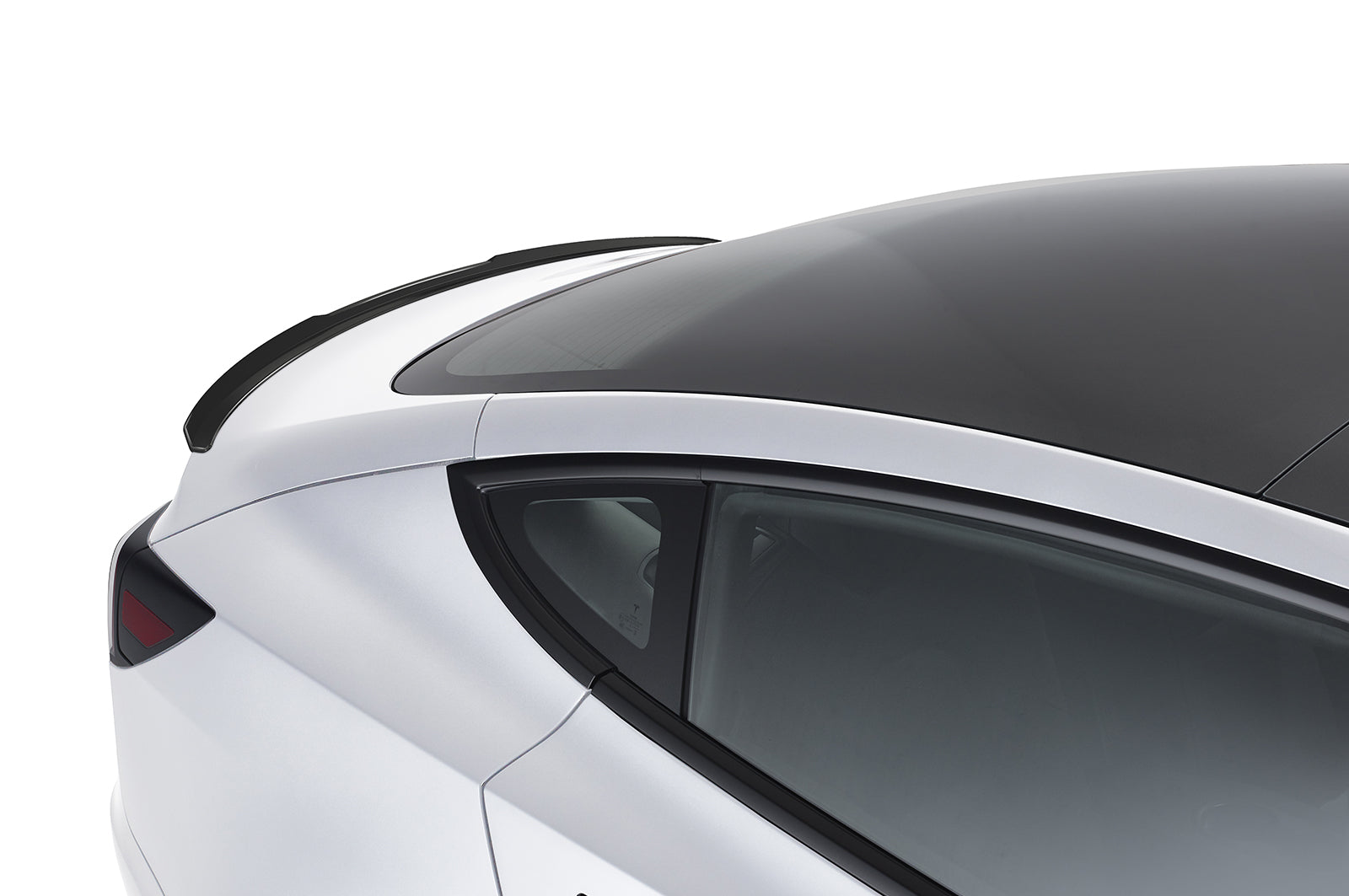 CSR Heckspoiler | Heckflügel mit ABE für Tesla Model 3 HF792-S Strukturiert schwarz matt (keine Lackierung erforderlich)