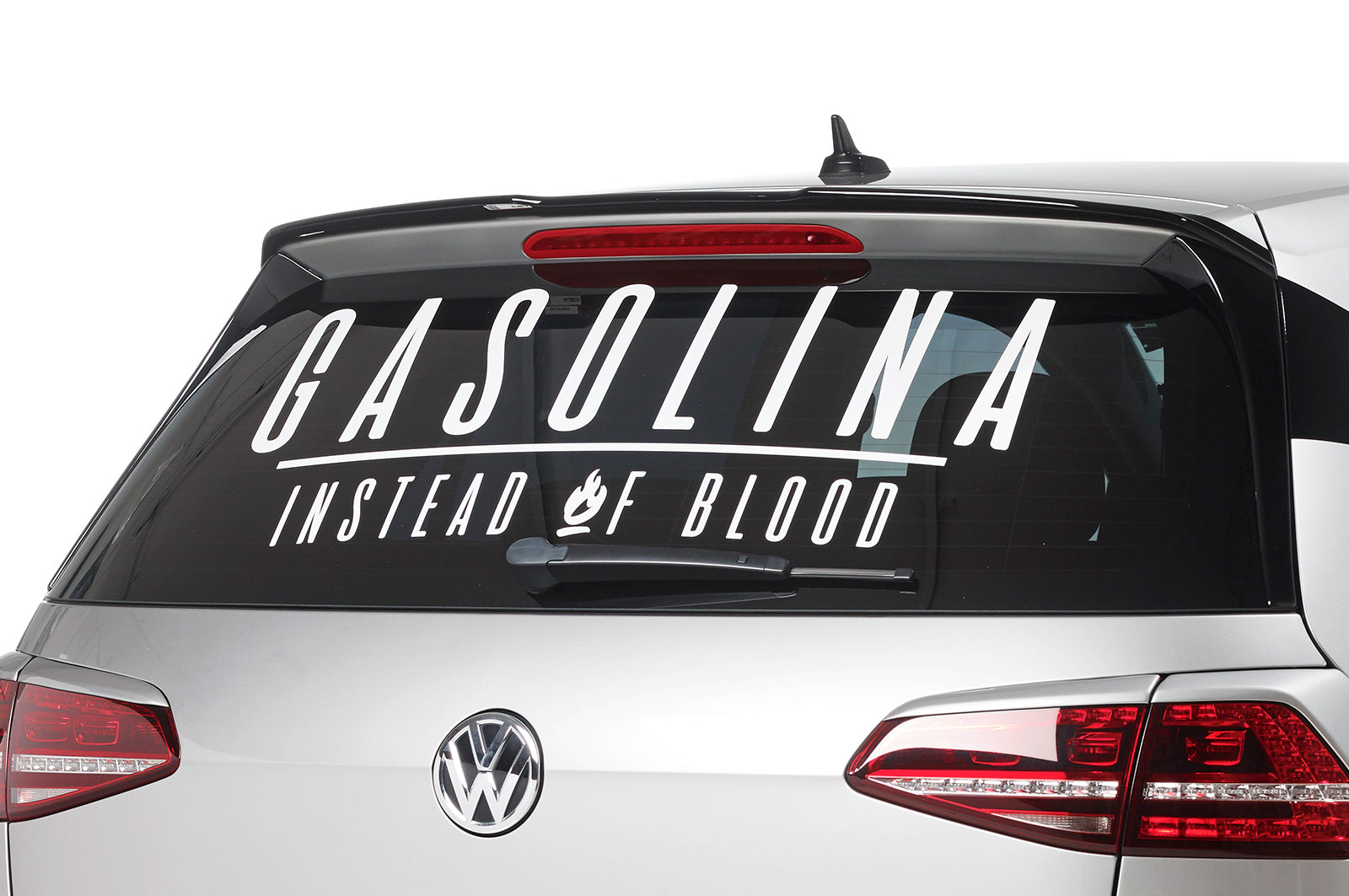 CSR Heckspoiler | Heckflügel mit ABE für VW Golf 7 Basis HF794-L Unlackiert roh (Lackierung erforderlich)