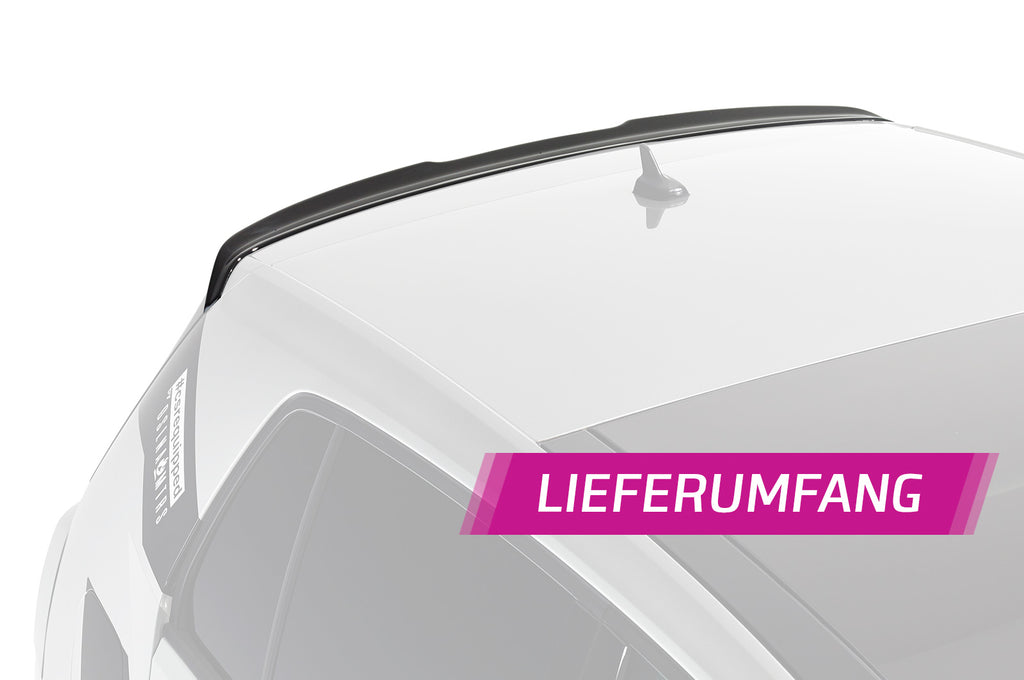 CSR Heckspoiler | Heckflügel mit ABE für VW Golf 7 Basis HF795-L Unlackiert roh (Lackierung erforderlich)