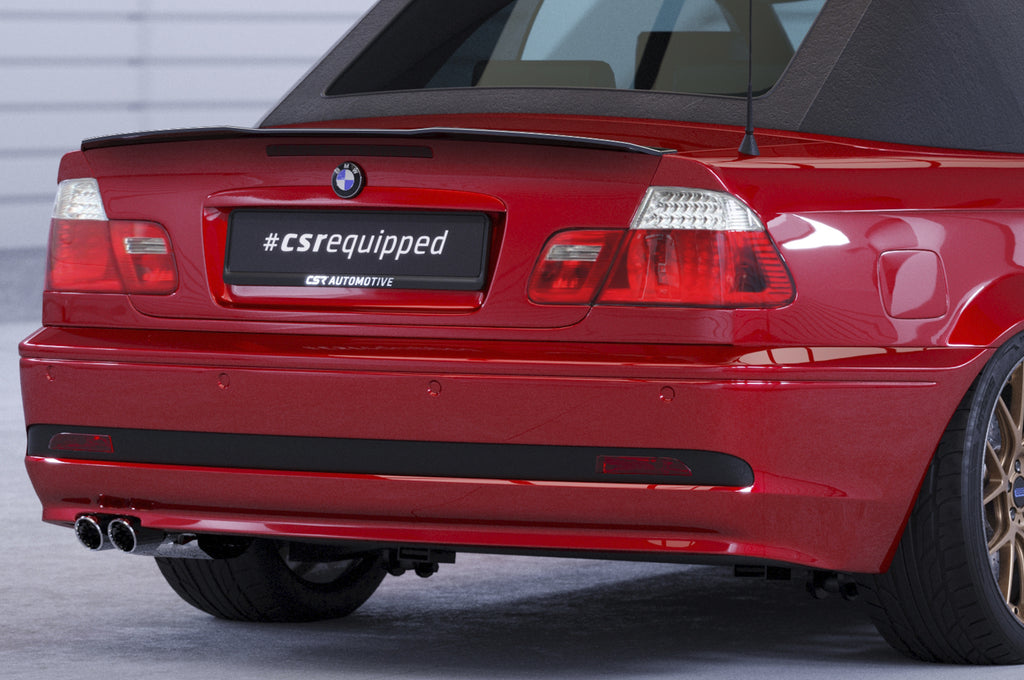 CSR Heckspoiler | Heckflügel mit ABE für BMW 3er E46 Coupe / Cabrio HF796