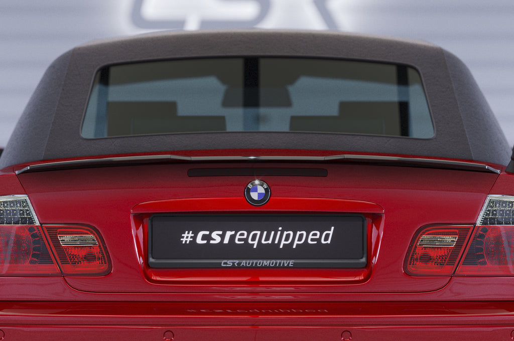 CSR Heckspoiler | Heckflügel mit ABE für BMW 3er E46 Coupe / Cabrio HF796