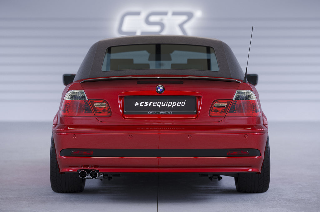 CSR Heckspoiler | Heckflügel mit ABE für BMW 3er E46 Coupe / Cabrio HF796