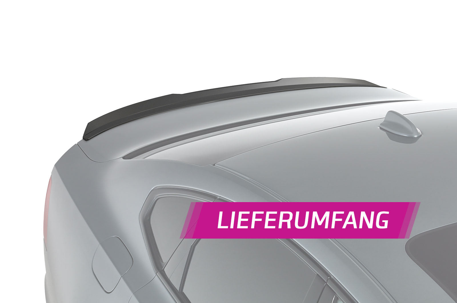 CSR Heckspoiler | Heckflügel mit ABE für Volvo S90 HF799-L Unlackiert roh (Lackierung erforderlich)