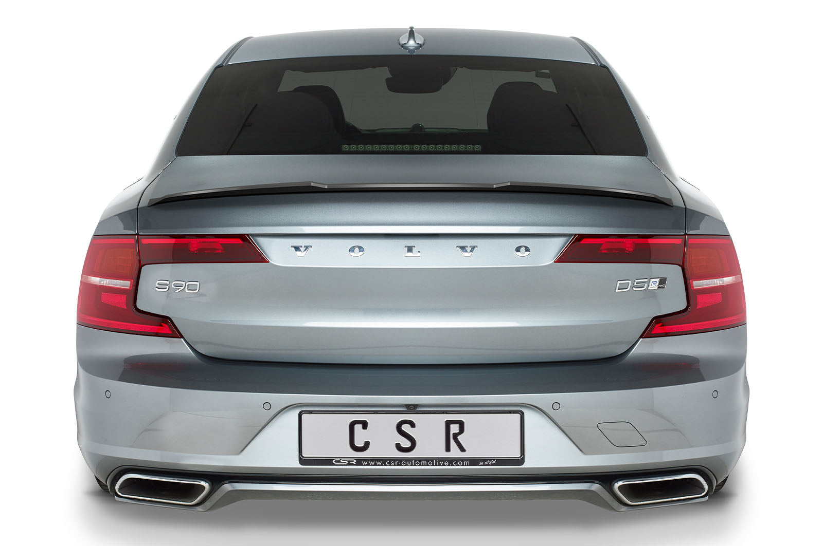 CSR Heckspoiler | Heckflügel mit ABE für Volvo S90 HF799-L Unlackiert roh (Lackierung erforderlich)