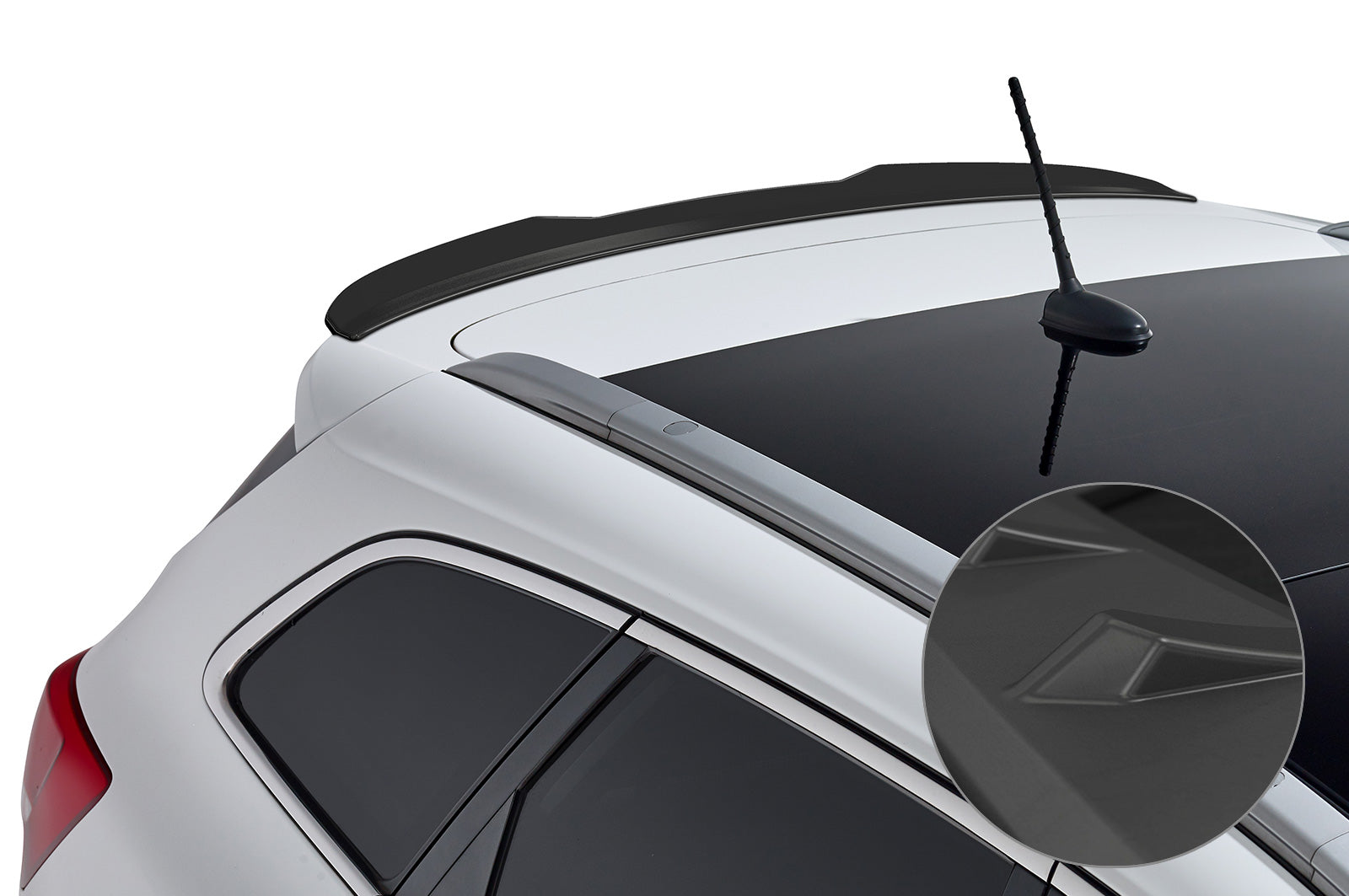 CSR Heckspoiler | Heckflügel mit ABE für KIA Ceed (JD) SW HF804-L Unlackiert roh (Lackierung erforderlich)