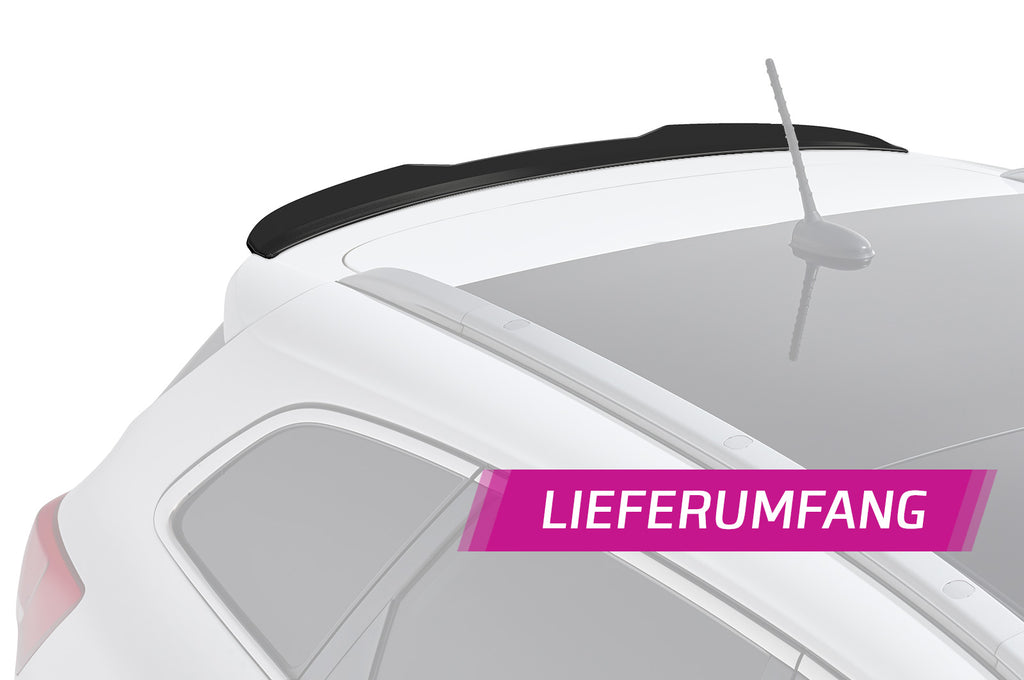 CSR Heckspoiler | Heckflügel mit ABE für KIA Ceed (JD) SW HF804-L Unlackiert roh (Lackierung erforderlich)