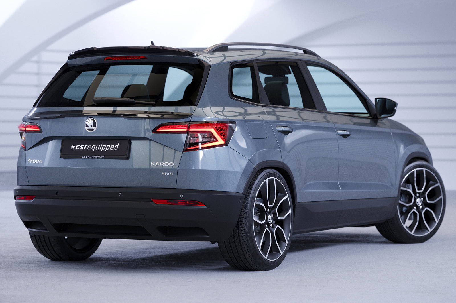 CSR Heckspoiler | Heckflügel mit ABE für Skoda Karoq HF805