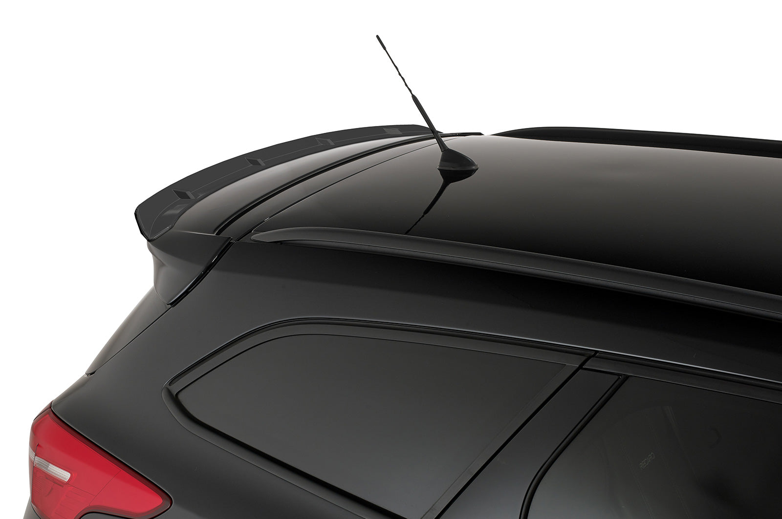 CSR Heckspoiler | Heckflügel mit ABE für Ford Focus MK3 ST Turnier HF807-G Glossy schwarz Hochglanz (keine Lackierung erforderlich)