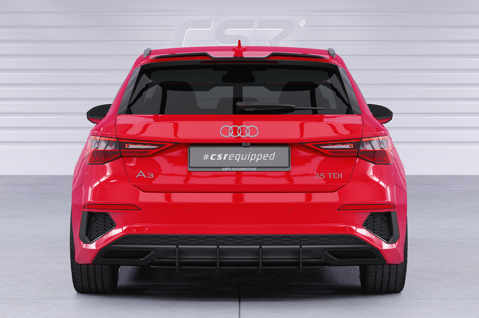 CSR Heckspoiler | Heckflügel mit ABE für Audi A3 Sportback S-Line/S3 (8Y) HF811