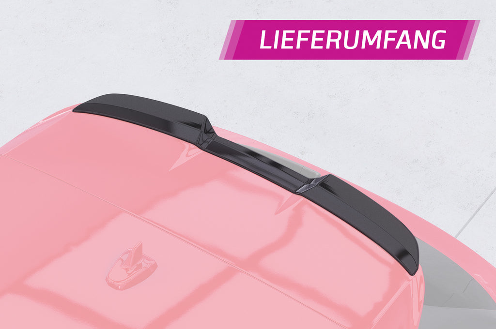 CSR Heckspoiler | Heckflügel mit ABE für Audi A3 Sportback S-Line/S3 (8Y) HF811-G Glossy schwarz Hochglanz (keine Lackierung erforderlich)