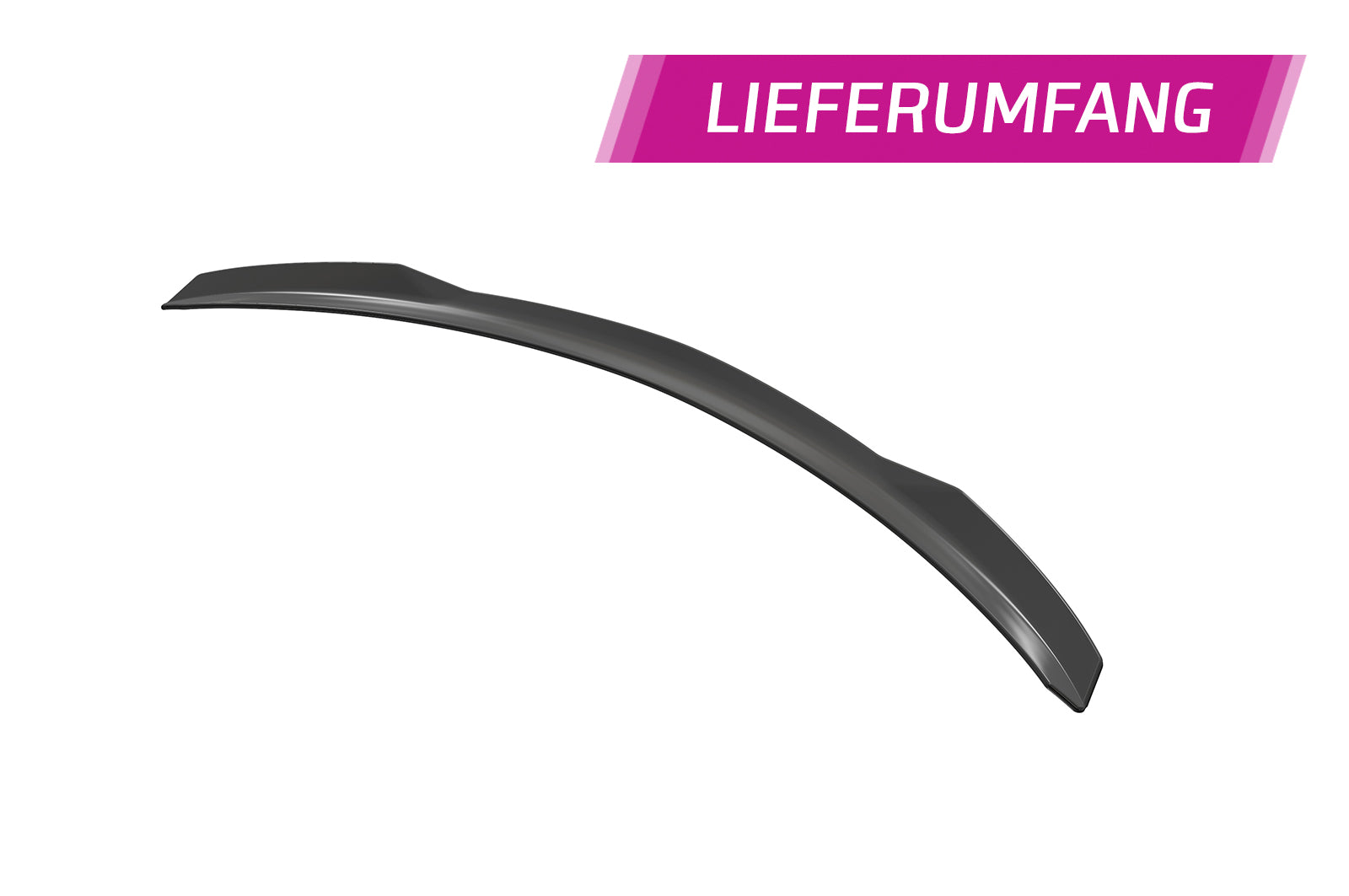 CSR Heckspoiler | Heckflügel mit ABE für Mercedes-Benz C-Klasse W205 HF813-C Carbon Look Hochglanz (keine Lackierung erforderlich)