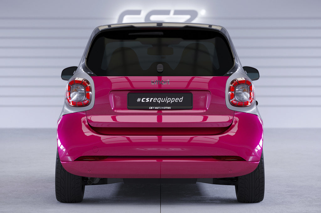 CSR Heckspoiler | Heckflügel mit ABE für Smart fortwo (453) HF815-L Unlackiert roh (Lackierung erforderlich)