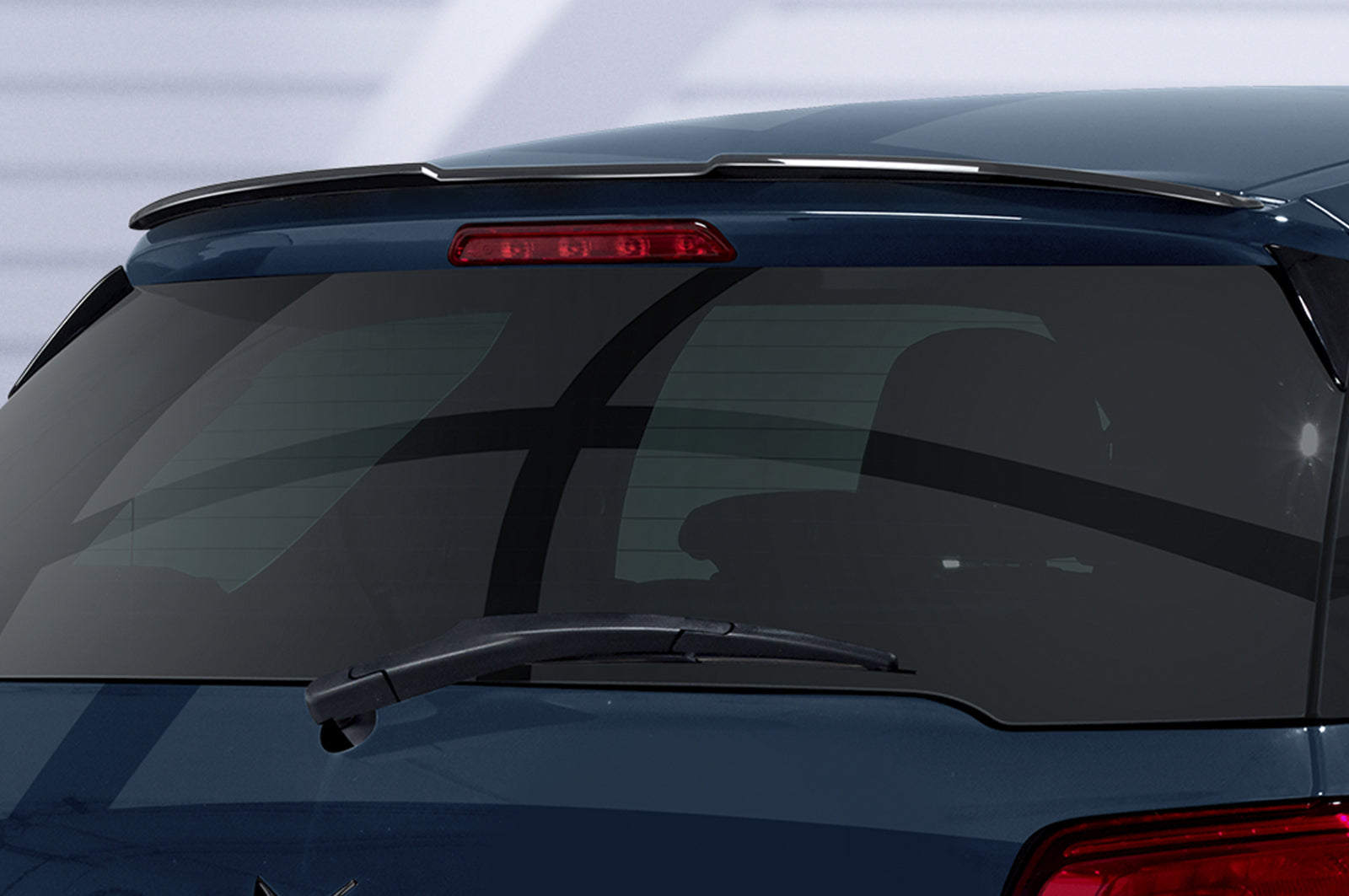 CSR Heckspoiler | Heckflügel mit ABE für Citroen DS3 HF818-S Strukturiert schwarz matt (keine Lackierung erforderlich)