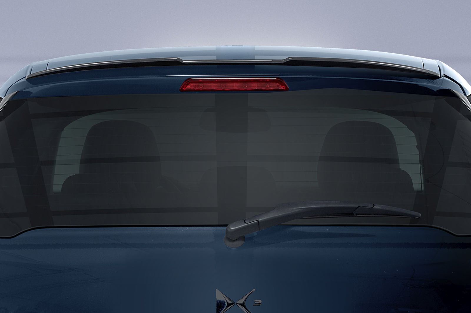 CSR Heckspoiler | Heckflügel mit ABE für Citroen DS3 HF818-C Carbon Look Hochglanz (keine Lackierung erforderlich)