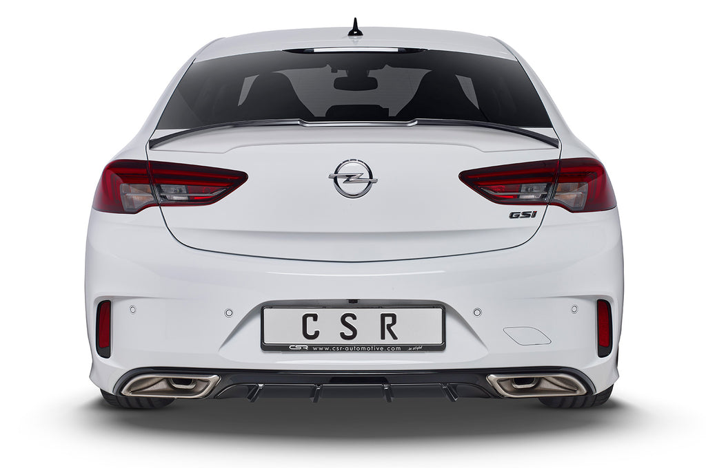 CSR Heckspoiler | Heckflügel mit ABE für Opel Insignia B HF820-L Unlackiert roh (Lackierung erforderlich)