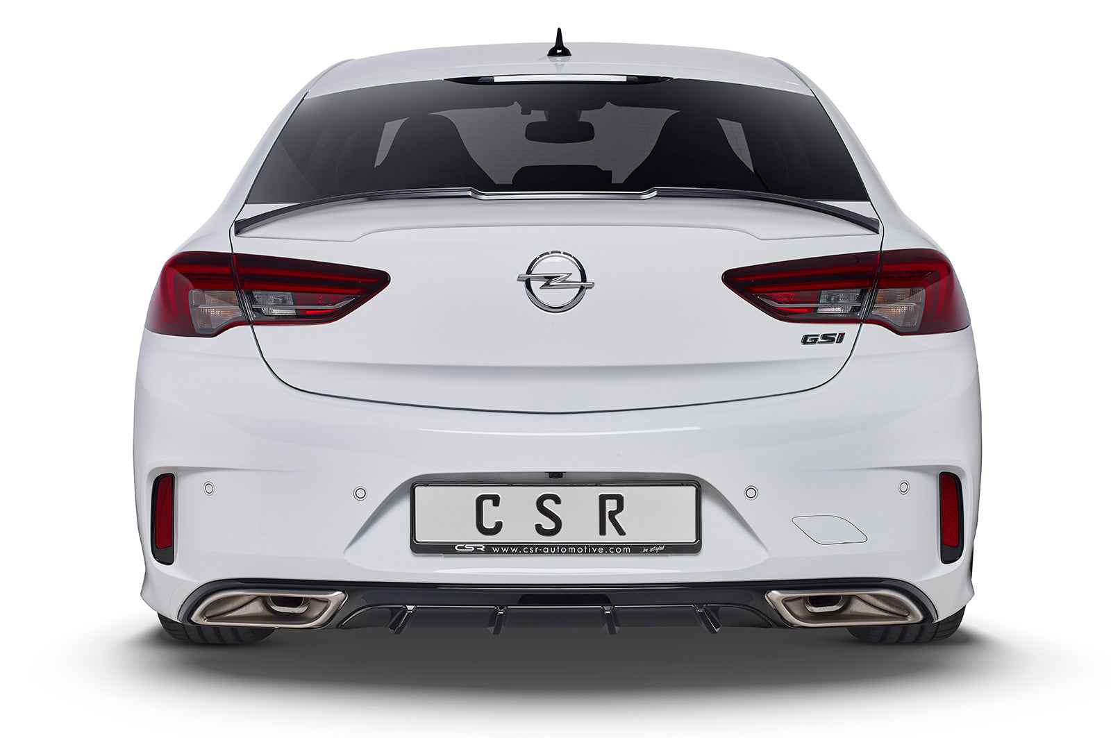 CSR Heckspoiler | Heckflügel mit ABE für Opel Insignia B HF820-L Unlackiert roh (Lackierung erforderlich)