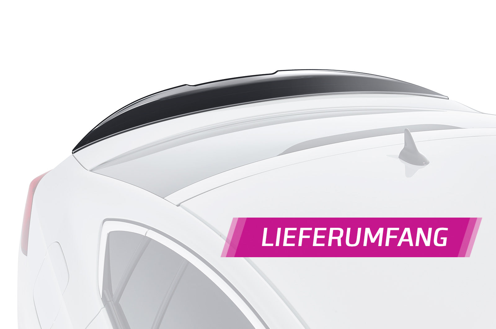 CSR Heckspoiler | Heckflügel mit ABE für Opel Insignia B HF820-S Strukturiert schwarz matt (keine Lackierung erforderlich)