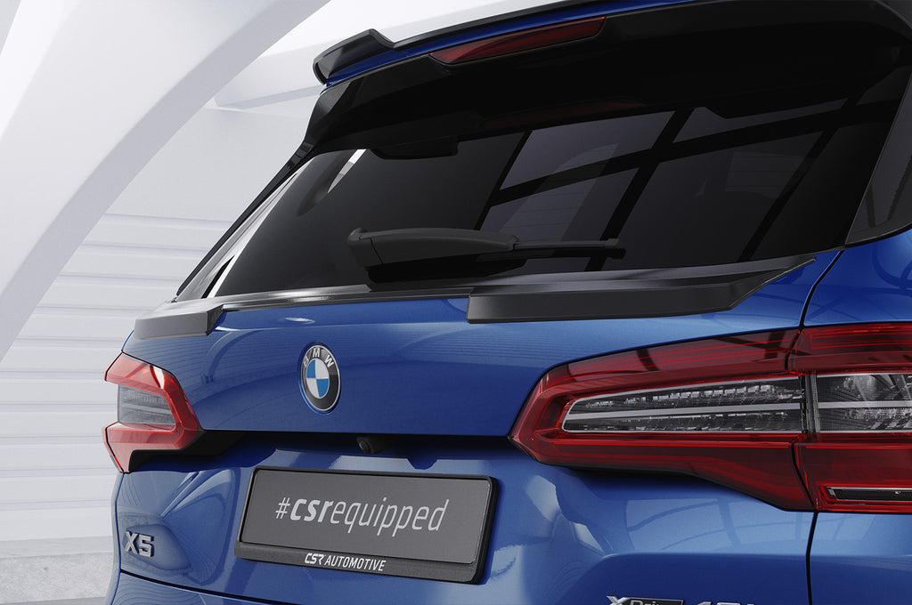 CSR Heckspoiler | Heckflügel mit ABE für BMW X5 (G5) HF824-S Strukturiert schwarz matt (keine Lackierung erforderlich)