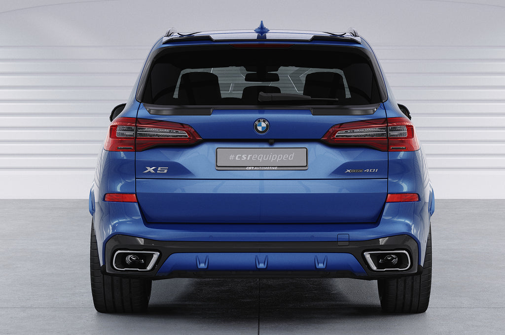 CSR Heckspoiler | Heckflügel mit ABE für BMW X5 (G5) HF824-S Strukturiert schwarz matt (keine Lackierung erforderlich)