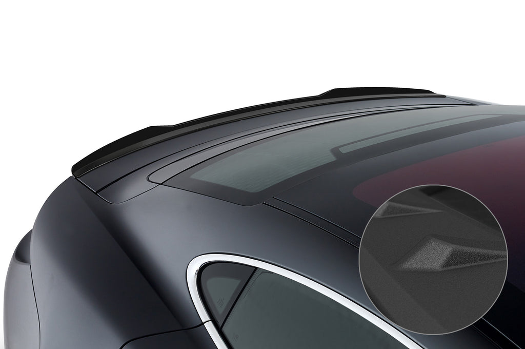 CSR Heckspoiler | Heckflügel mit ABE für Porsche Taycan HF827-S Strukturiert schwarz matt (keine Lackierung erforderlich)