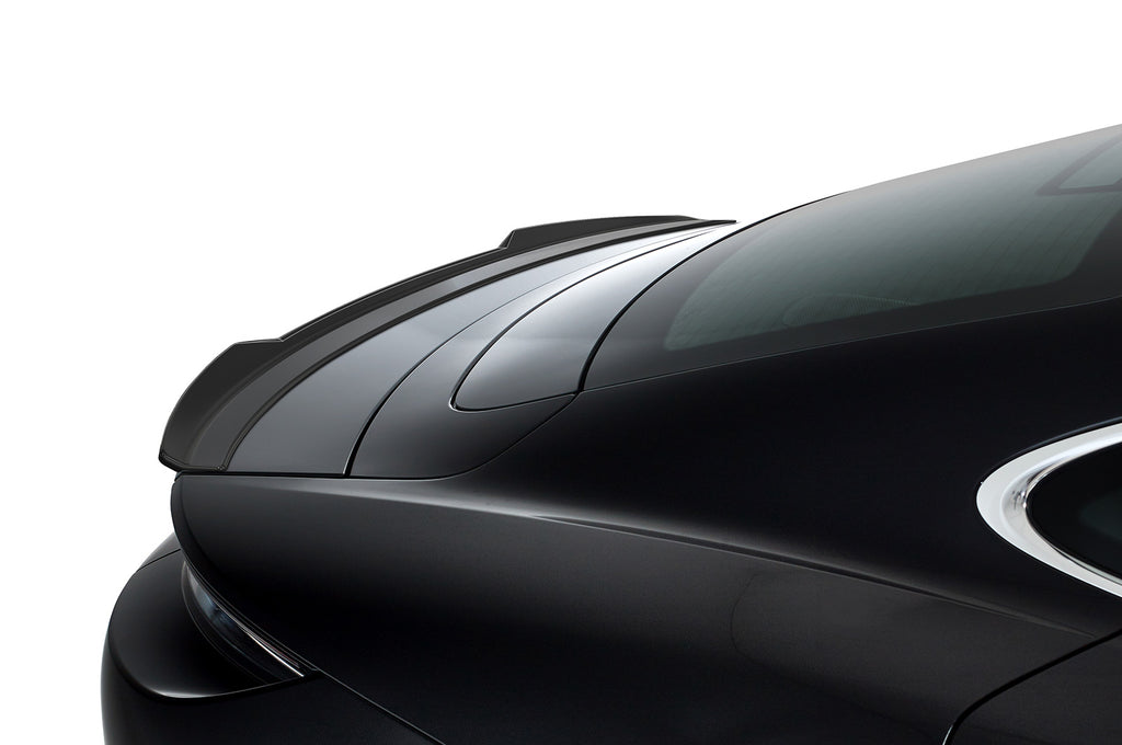 CSR Heckspoiler | Heckflügel mit ABE für Porsche Taycan HF827-S Strukturiert schwarz matt (keine Lackierung erforderlich)