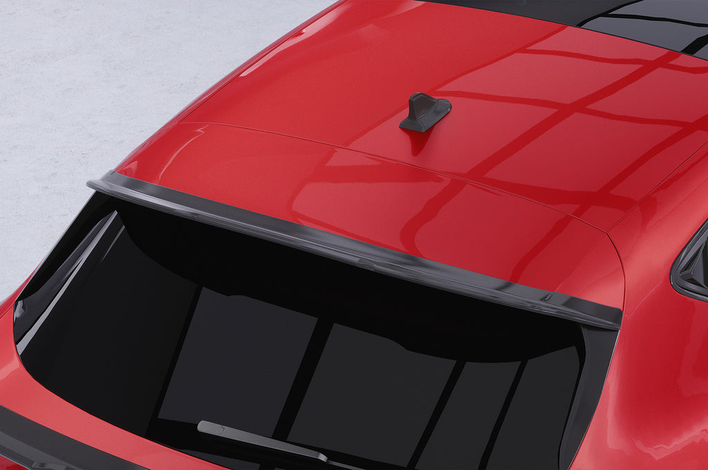 CSR Heckspoiler | Heckflügel mit ABE für Seat Leon 4 (Typ KL) HF834-C Carbon Look Hochglanz (keine Lackierung erforderlich)