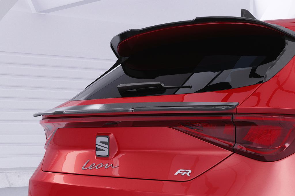 CSR Heckspoiler | Heckflügel mit ABE für Seat Leon 4 (Typ KL) HF835-L Unlackiert roh (Lackierung erforderlich)
